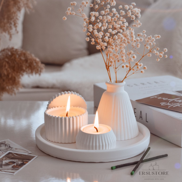 Dekoratif Mum Seti